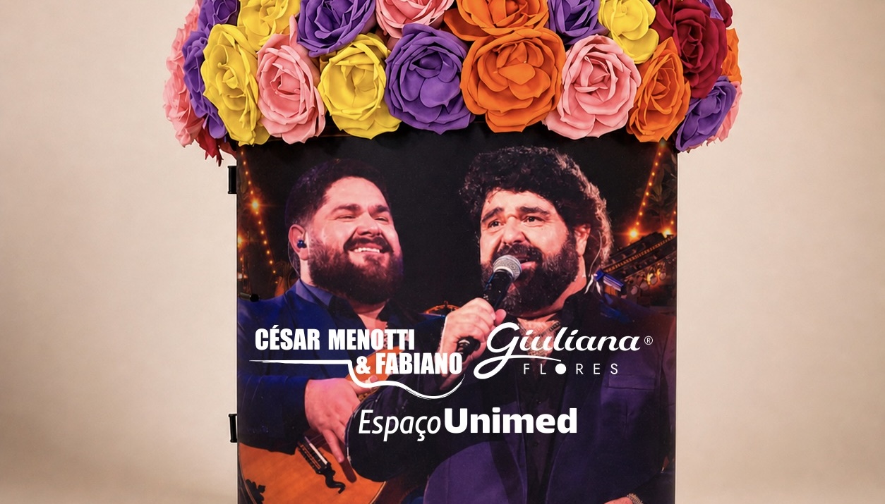 César Menotti & Fabiano celebram especial Dia das Mães com ação especial em parceria com Giuliana Flores