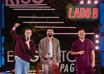 Davi Quaresma é convidado para a gravação do novo audiovisual do Sorriso Maroto no Rio de Janeiro