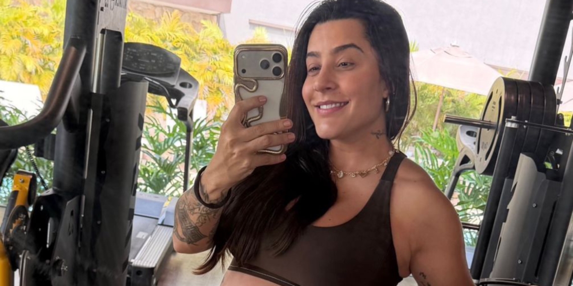 Lauana Prado repercute nas redes ao mostrar rotina de treinos durante a gravidez