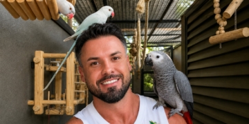 Na AVES BR, Vinicius Del Rio diz que o trabalho é feito de forma específica e alinhada ao comportamento natural de cada espécie.