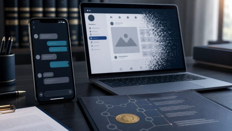 Provas digitais devem ter validação técnica ou registro de cadeia de custódia para serem consideradas pelo judiciário.