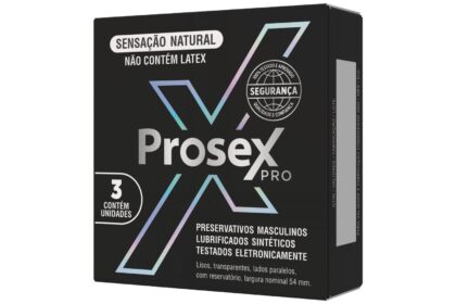 Prosex Pro é fabricado com látex sintético Cariflex; Inaltex é a primeira fábrica do Brasil a desenvolver e produzir esse tipo de preservativo.