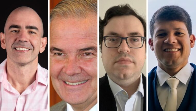 Marco Orsini, Acary Bulle de Oliveira, Wladimir Bocca e Fabrício Diniz de Lima