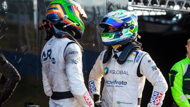 Daniel Lancaster exibe cockpit antes da etapa de Brasília no Endurance.