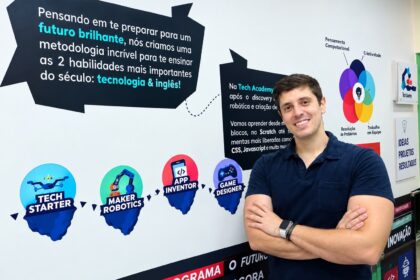 João Aleixo é fundador da The Future School, escola de tecnologia e robótica criada em São José do Rio Preto, no interior de São Paulo.