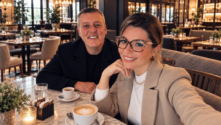 Jair e Cristiane, sócios e fundadores da De Carli Imóveis, especializada no mercado imobiliário da Serra Gaúcha.